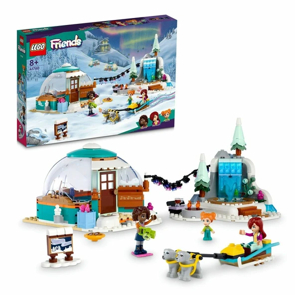PARAPLY 41760 LEGO® Friends - İgloo Tatili Macerası 491 parça +8 yaş Kız Erkek Çocuk Oyuncak Eğitici Oyuncak ürün görseli 1