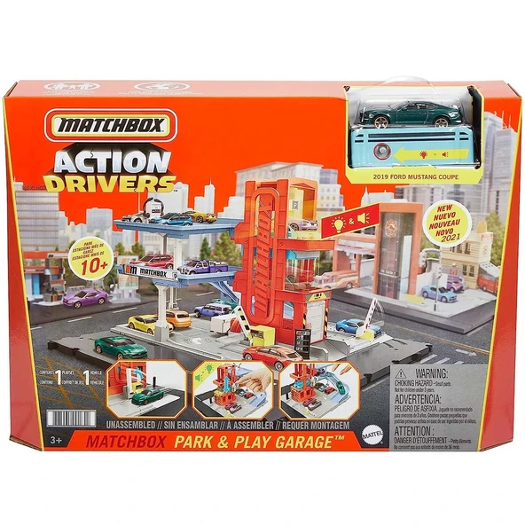 PARAPLY Matchbox Aksiyon Sürücüleri Oyun Seti Serisi HBD74 Kız Erkek Çocuk Oyuncak Eğitici Oyuncaklar ürün görseli 1