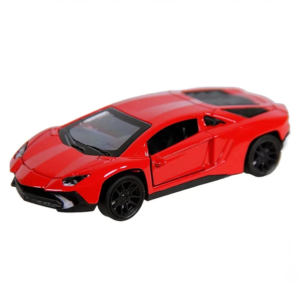 PARAPLY Metal Çek Bırak Spor Araba 4311D Kız Erkek Çocuk Oyuncak Eğitici Oyuncaklar ürün görseli 1