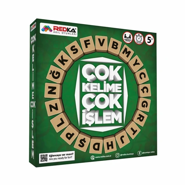 PARAPLY 5453 Redka, Bir Kelime Bir İşlem Kız Erkek Çocuk Oyuncak Eğitici Oyuncaklar ürün görseli 1