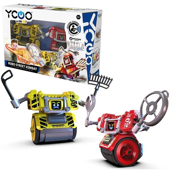PARAPLY Silverlit Ycoo Robo Street Kombat İkili Paket Kız Erkek Çocuk Oyuncak Eğitici Oyuncaklar ürün görseli 1
