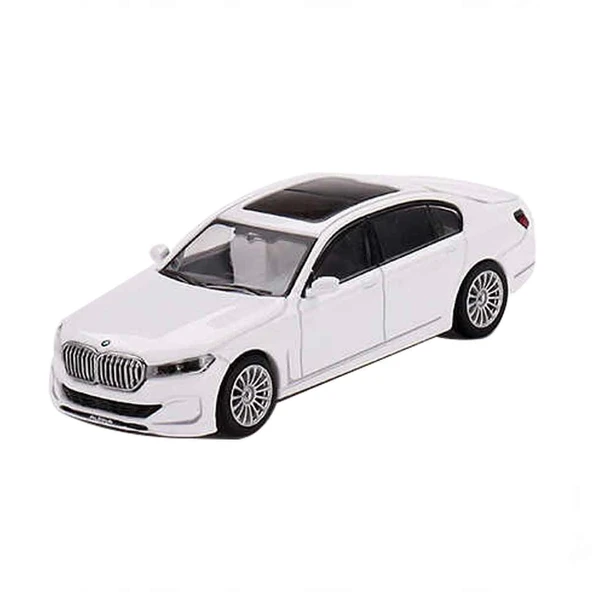 PARAPLY Mini GT 1:64 BMW Alpina B7 xDrive Alpina White Kız Erkek Çocuk Oyuncak Eğitici Oyuncaklar ürün görseli 1