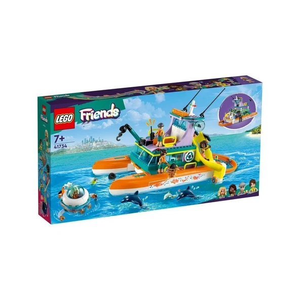 PARAPLY 41734 LEGO® Friends - Kurtarma Teknesi 717 parça +7 yaş Kız Erkek Çocuk Oyuncak Eğitici Oyuncaklar ürün görseli 1