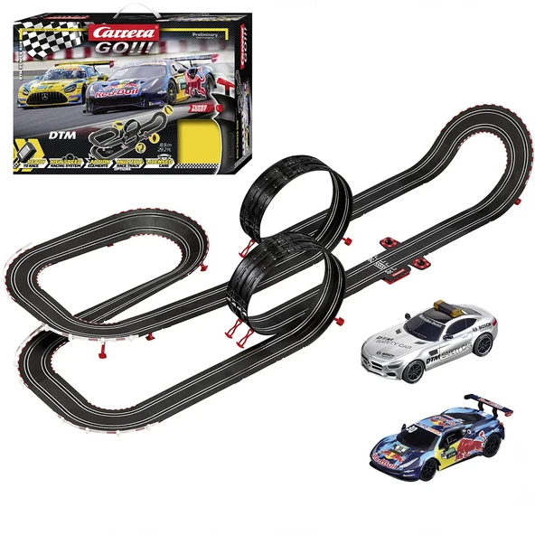PARAPLY Carrera Go DTM Power Run Yarış Pisti Kız Erkek Çocuk Oyuncak Eğitici Oyuncaklar ürün görseli 1