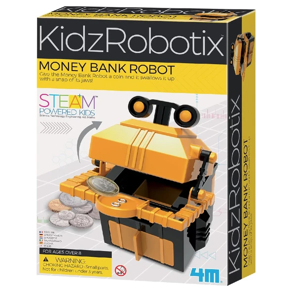 PARAPLY 4M Kumbara Robot Kiti Kız Erkek Çocuk Oyuncak Eğitici Oyuncaklar ürün görseli 1