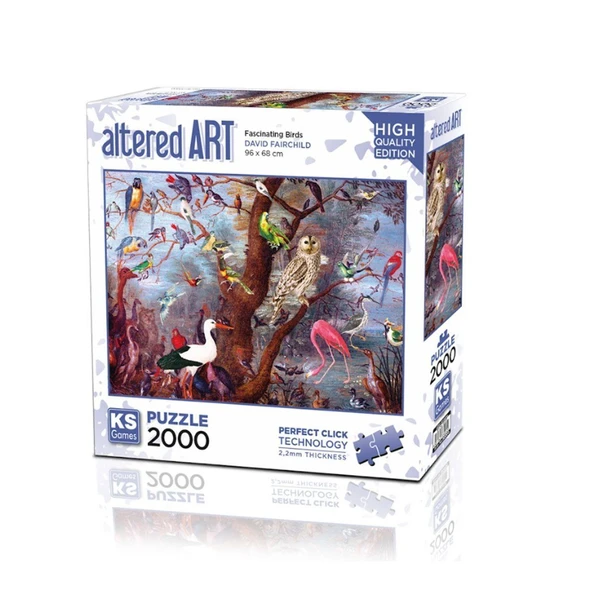 PARAPLY 22515 Fascinating Birds 2000 Parça Puzzle Kız Erkek Çocuk Oyuncak Eğitici Oyuncaklar ürün görseli 1