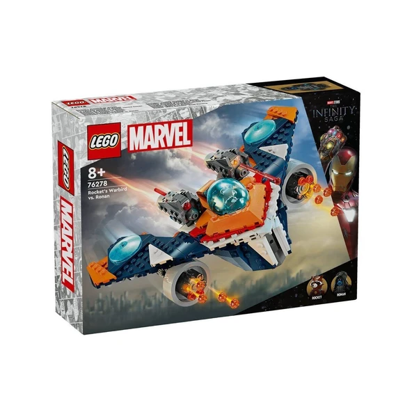 PARAPLY 76278 LEGO® Marvel Rocket'in Warbird Aracı Ronan’a Karşı 290 parça +8yaş Kız Erkek Çocuk Oyuncak Eği ürün görseli 1