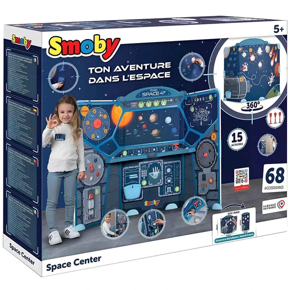 PARAPLY Smoby Aksesuarlı Uzay İstasyonu Oyun Seti 7600390100 Kız Erkek Çocuk Oyuncak Eğitici Oyuncaklar ürün görseli 1