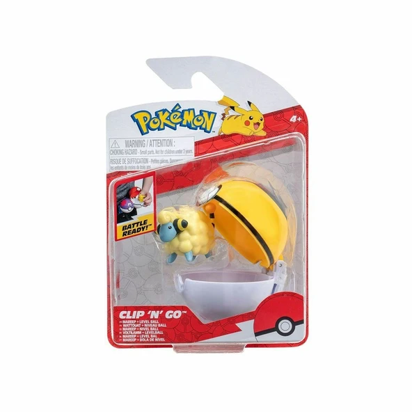 PARAPLY POK 95057-F Pokemon Clip N Go Seri Kız Erkek Çocuk Oyuncak Eğitici Oyuncaklar ürün görseli 1
