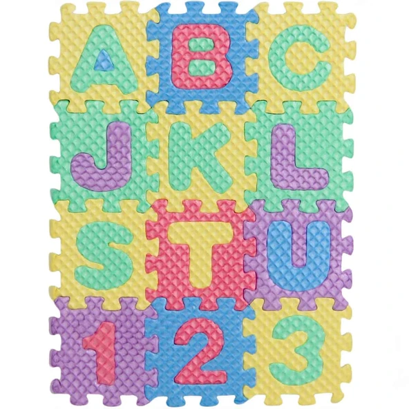 PARAPLY Eva Mini Puzzle Mat - Kutu Ölçüleri : 16 x 13 x 3,5cm Kız Erkek Çocuk Oyuncak Eğitici Oyuncaklar ürün görseli 1