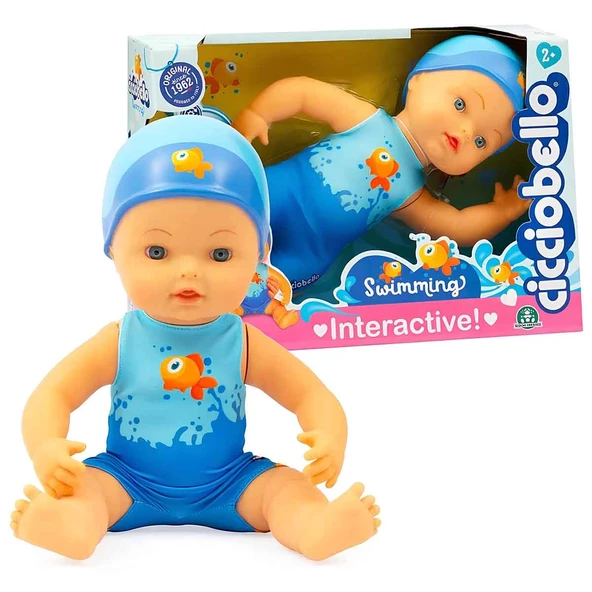 PARAPLY Cicciobello Yüzüyor 30cm CCBD9000 Kız Erkek Çocuk Oyuncak Eğitici Oyuncaklar ürün görseli 1