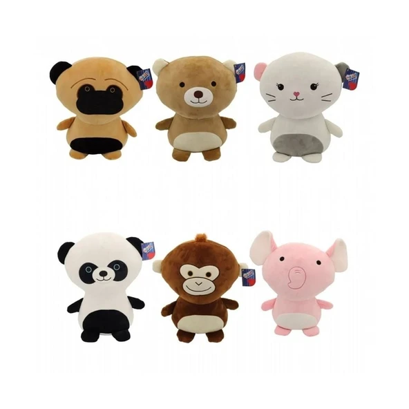 PARAPLY 62558 Peluş 35cm 3 Boyutlu Soft Yastık 1adet Fiyatıdır Kız Erkek Çocuk Oyuncak Eğitici Oyuncaklar ürün görseli 1