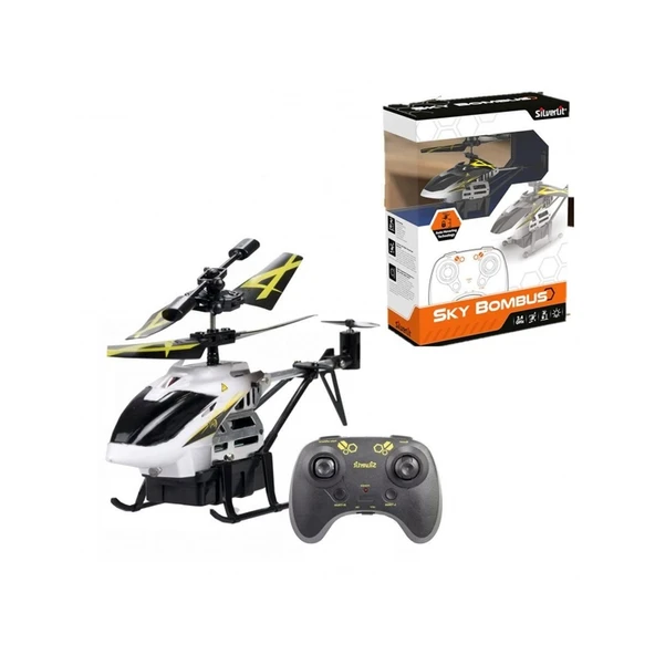 PARAPLY SIL 84764 Sky Bombus Helikopter Kız Erkek Çocuk Oyuncak Eğitici Oyuncaklar ürün görseli 1