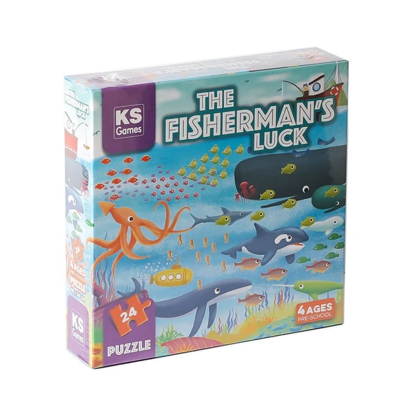 PARAPLY PRS 32708 The Fisherman Sluck Pre School Puzzle -KS Puzzle Kız Erkek Çocuk Oyuncak Eğitici Oyuncakla ürün görseli 1