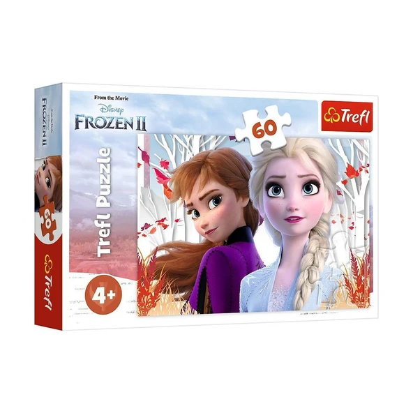 PARAPLY PUZZLE-17333 Frozen 2 60 Parça Puzzle Kız Erkek Çocuk Oyuncak Eğitici Oyuncaklar ürün görseli 1