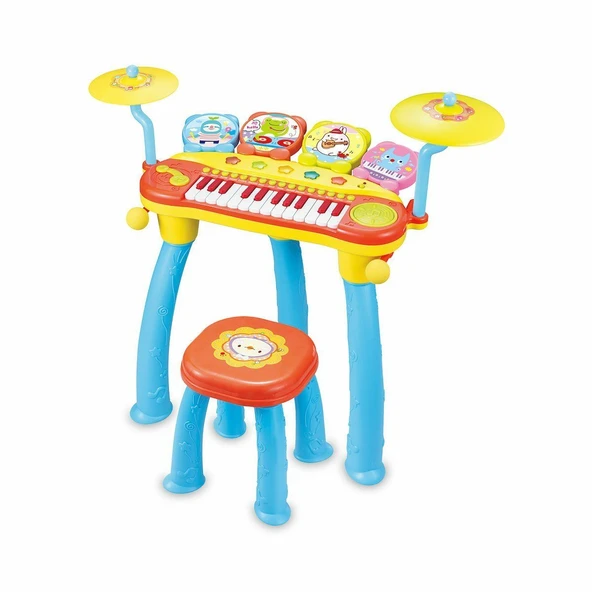 PARAPLY BAO-1601 24 Tuşlu DJ Piano Davul Mp3 Kız Erkek Çocuk Oyuncak Eğitici Oyuncaklar ürün görseli 1
