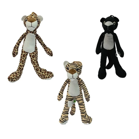 PARAPLY 62887 Peluş 30 Panter Asortiler -1adet stokta olan gönderilir Kız Erkek Çocuk Oyuncak Eğitici Oyunca ürün görseli 1