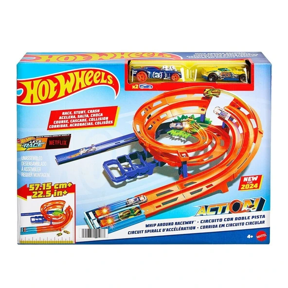 PARAPLY HTK17 Hot Wheels İkili Yarış ve Akrobasi Pisti Kız Erkek Çocuk Oyuncak Eğitici Oyuncaklar ürün görseli 1