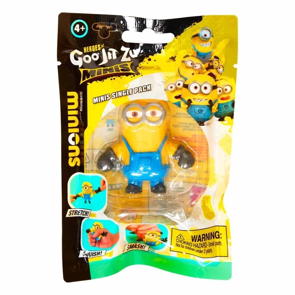 PARAPLY Goojitzu Minions Mini Figür GJ000000 - 1adet Stokta Olan Gönderilir Kız Erkek Çocuk Oyuncak Eğitici ürün görseli 1