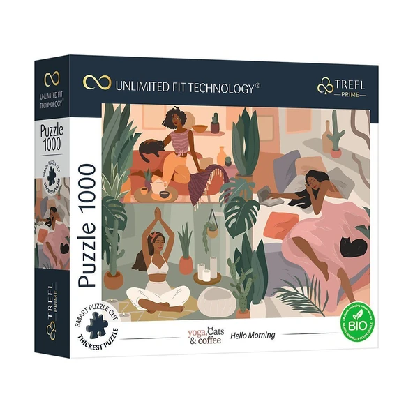 PARAPLY PUZZLE-10694 Hello Morning 1000 Parça Puzzle Kız Erkek Çocuk Oyuncak Eğitici Oyuncaklar ürün görseli 1