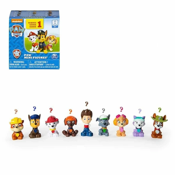 PARAPLY 17150 PAW Patrol Rocky Mini figür sürpriz paket seri 7 Kız Erkek Çocuk Oyuncak Eğitici Oyuncaklar ürün görseli 1
