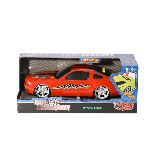 PARAPLY MKB-5588-Y08 Sesli ve Işıklı Spor Araba Kız Erkek Çocuk Oyuncak Eğitici Oyuncaklar ürün görseli 1