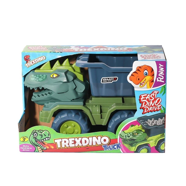 PARAPLY BMD502 TrexDino Kamyonu Kız Erkek Çocuk Oyuncak Eğitici Oyuncaklar ürün görseli 1