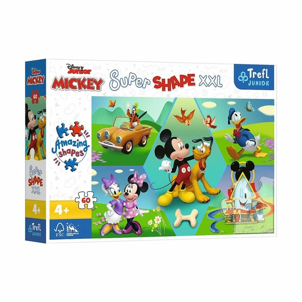 PARAPLY PUZZLE-50014 Disney XXL 60 Parça Puzzle Kız Erkek Çocuk Oyuncak Eğitici Oyuncaklar ürün görseli 1