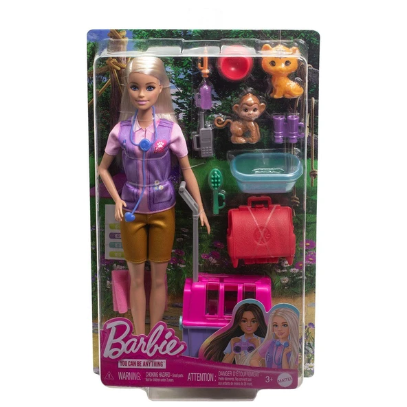 PARAPLY HRG50 Barbie Veteriner Mini Oyun Seti Kız Erkek Çocuk Oyuncak Eğitici Oyuncaklar ürün görseli 1