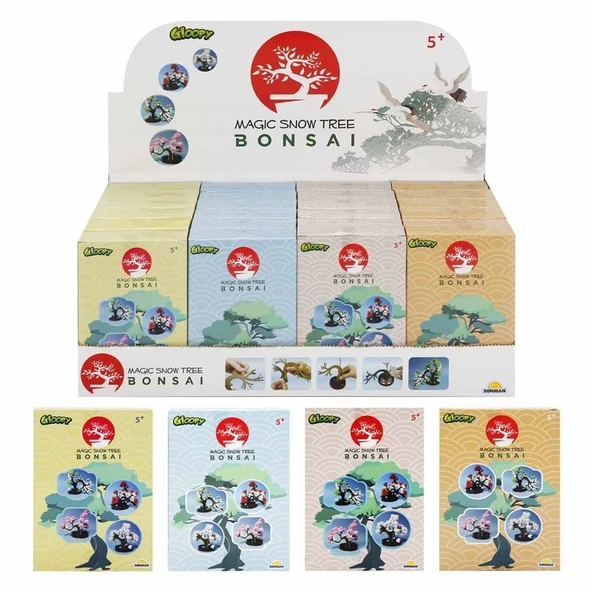 PARAPLY Gloopy Sihirli Kar Ağacı Bonsai Yapım Seti Kız Erkek Çocuk Oyuncak Eğitici Oyuncaklar ürün görseli 1