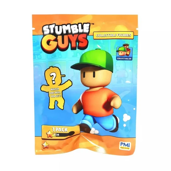 PARAPLY Stumble Guys Sürpriz Koleksiyon Figürü 2005 - 1adet Fiyatıdır Kız Erkek Çocuk Oyuncak Eğitici Oyunca ürün görseli 1