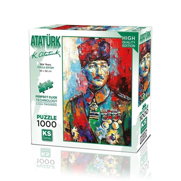 PARAPLY 20771 Savaş Yılları 1000 Parça Puzzle -Ks Puzzle Kız Erkek Çocuk Oyuncak Eğitici Oyuncaklar ürün görseli 1