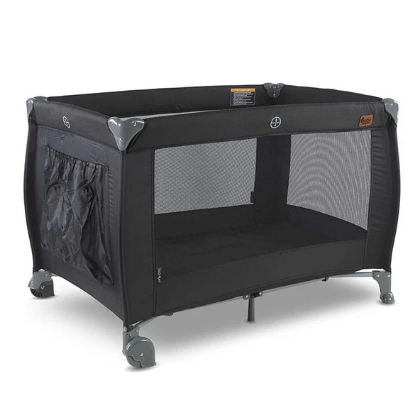 PARAPLY Babyhope Eco Play Oyun Parkı Siyah 70x110cm Kız Erkek Çocuk Oyuncak Eğitici Oyuncaklar ürün görseli 1
