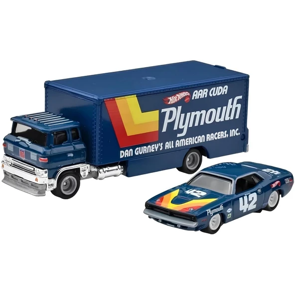 PARAPLY Team Transport 70 Plymouth Cuda Sakura Sprinter Kız Erkek Çocuk Oyuncak Eğitici Oyuncaklar ürün görseli 1