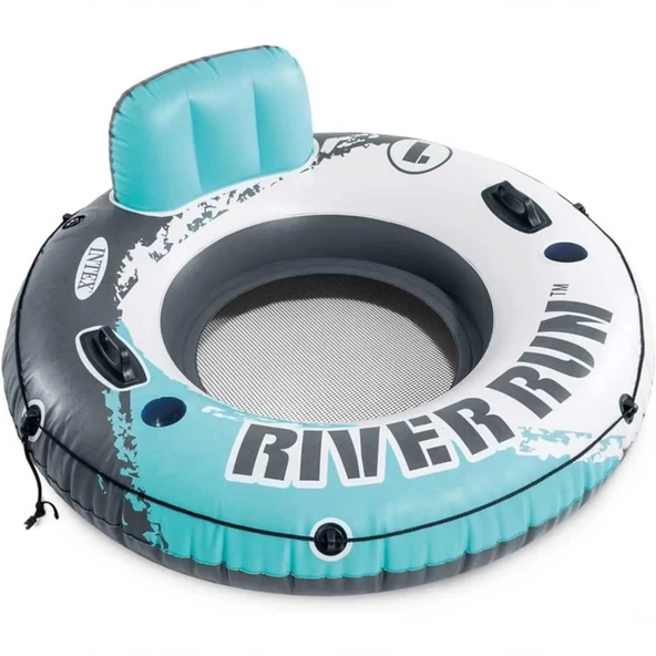 PARAPLY Intex River Run Fileli Koltuk Simit Turkuaz 135cm - IX-56825 Kız Erkek Çocuk Oyuncak Eğitici Oyuncak ürün görseli 1