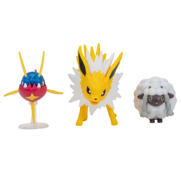 PARAPLY Pokemon Battle 3'lü Figür Seti Kız Erkek Çocuk Oyuncak Eğitici Oyuncaklar ürün görseli 1