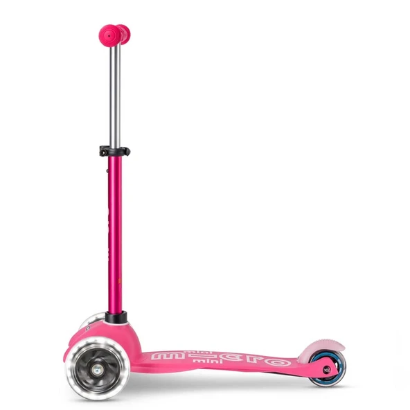 PARAPLY Micro Mini Deluxe LED 3 Tekerlekli Scooter Pink Kız Erkek Çocuk Oyuncak Eğitici Oyuncaklar ürün görseli 1