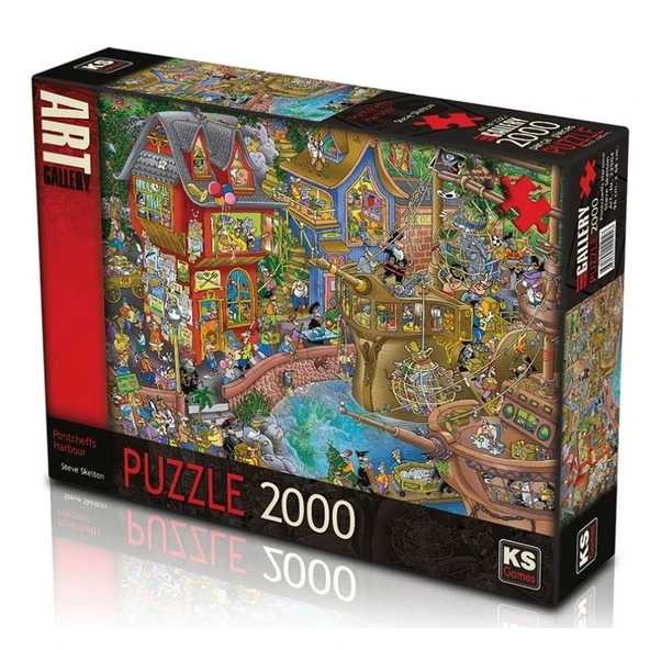 PARAPLY KS Games Pontcheffs 2000 Parça Puzzle Kız Erkek Çocuk Oyuncak Eğitici Oyuncaklar ürün görseli 1