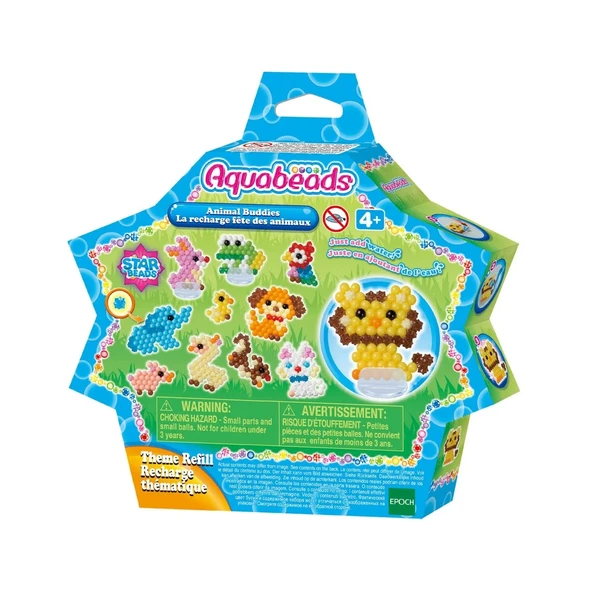 PARAPLY Aquabeads Hayvan Dostlar Seti EAB31915 Kız Erkek Çocuk Oyuncak Eğitici Oyuncaklar ürün görseli 1