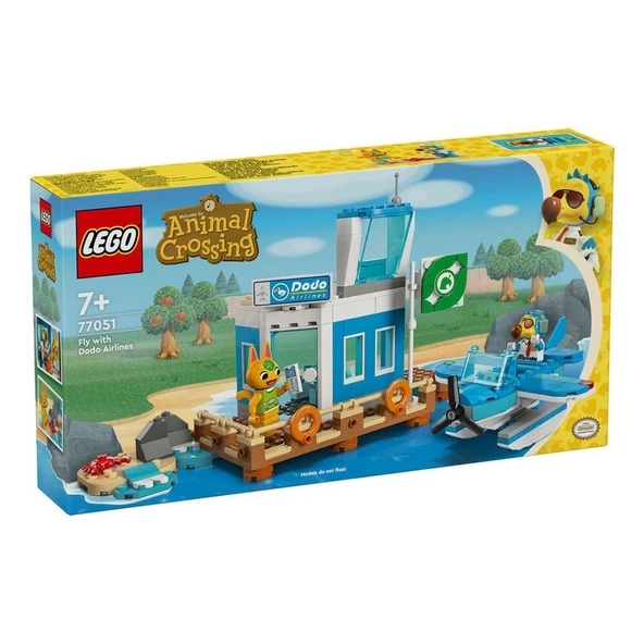 PARAPLY 77051 Lego Animal Crossing Dodo Airlines ile Uçun 292 parça +7 yaş Kız Erkek Çocuk Oyuncak Eğitici O ürün görseli 1