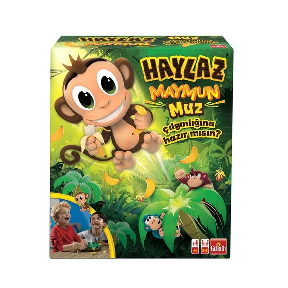 PARAPLY 918668 Goliath Haylaz Maymun Oyunu Kız Erkek Çocuk Oyuncak Eğitici Oyuncaklar ürün görseli 1