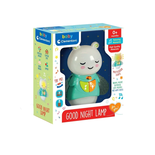 PARAPLY 17797 Baby Clementoni - Gece Lambası Ateş Böceği Kız Erkek Çocuk Oyuncak Eğitici Oyuncaklar ürün görseli 1