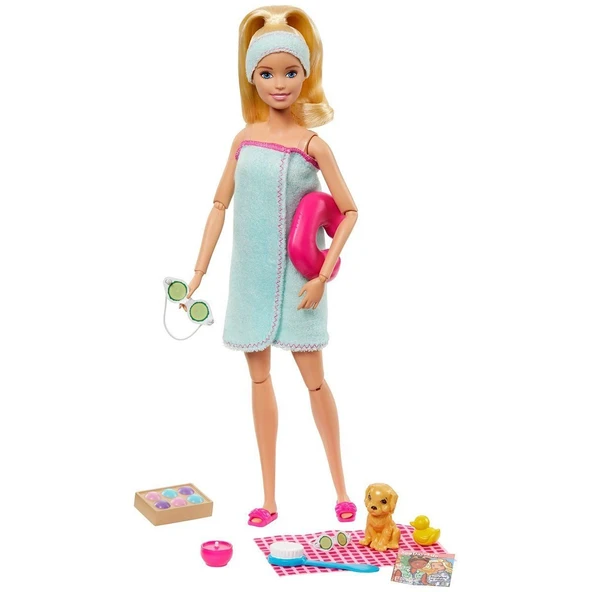 PARAPLY GKH73 Barbie® Spa Günü Bebekleri Asorti Seçilemez. Kız Erkek Çocuk Oyuncak Eğitici Oyuncaklar ürün görseli 1