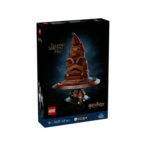 PARAPLY 76429 Lego Harry Potter - Konuşan Seçmen Şapka 561 parça +18 yaş Kız Erkek Çocuk Oyuncak Eğitici Oyu ürün görseli 1