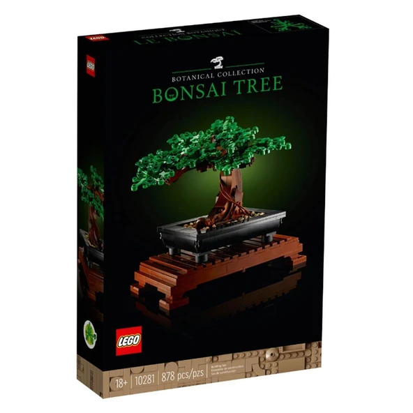PARAPLY 10281 LEGO® Botanical Collection, Bonsai Ağacı / 878 parça / +18 yaş Kız Erkek Çocuk Oyuncak Eğitici ürün görseli 1