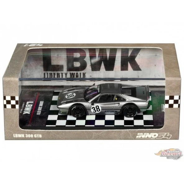 PARAPLY Inno 1/64 LBWK 308 GTB Grey IN64 Grey Kız Erkek Çocuk Oyuncak Eğitici Oyuncaklar ürün görseli 1