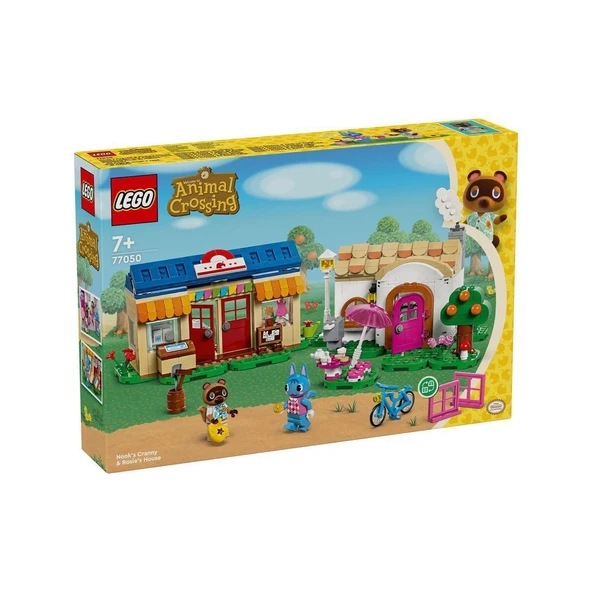 PARAPLY 77050 Lego Animal Crossing Nooks Cranny ve Rosienin Evi 535 parça +7 yaş Kız Erkek Çocuk Oyuncak Eği ürün görseli 1