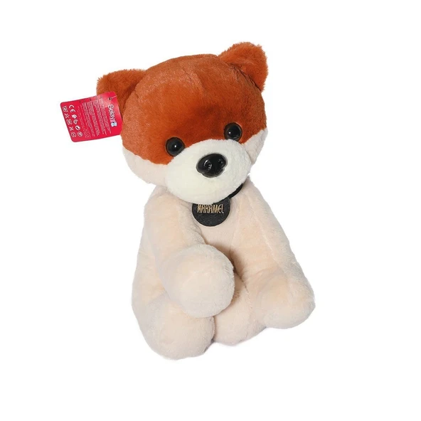 PARAPLY 1397 Karamel Peluş Köpek 30cm Kız Erkek Çocuk Oyuncak Eğitici Oyuncaklar ürün görseli 1
