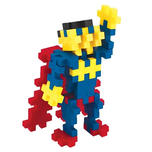 PARAPLY Superhero 100 Parça Kız Erkek Çocuk Oyuncak Eğitici Oyuncaklar ürün görseli 1