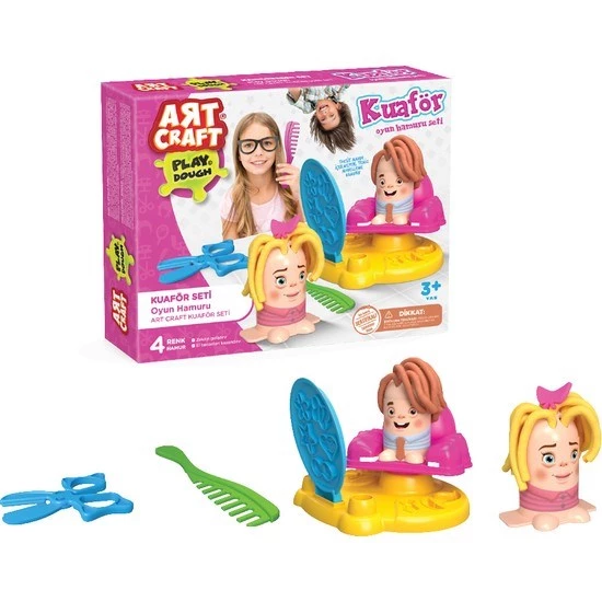 Art Craft Kuaför Oyun Hamur Seti 4585 ürün görseli 1